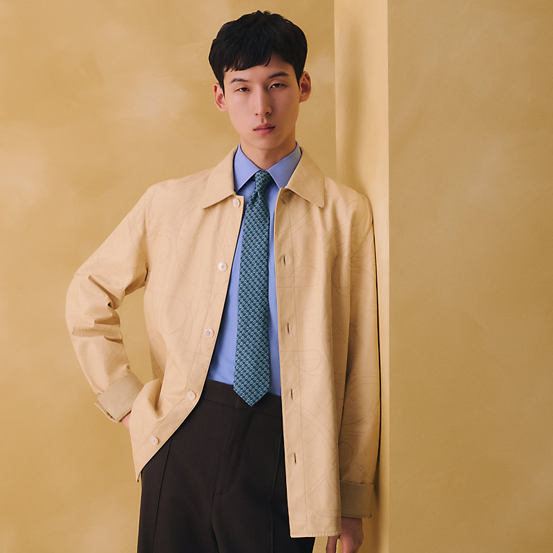 シルクツイルタイ 7 cm《ドゥブル・ジュー》 | Hermès - エルメス-公式
